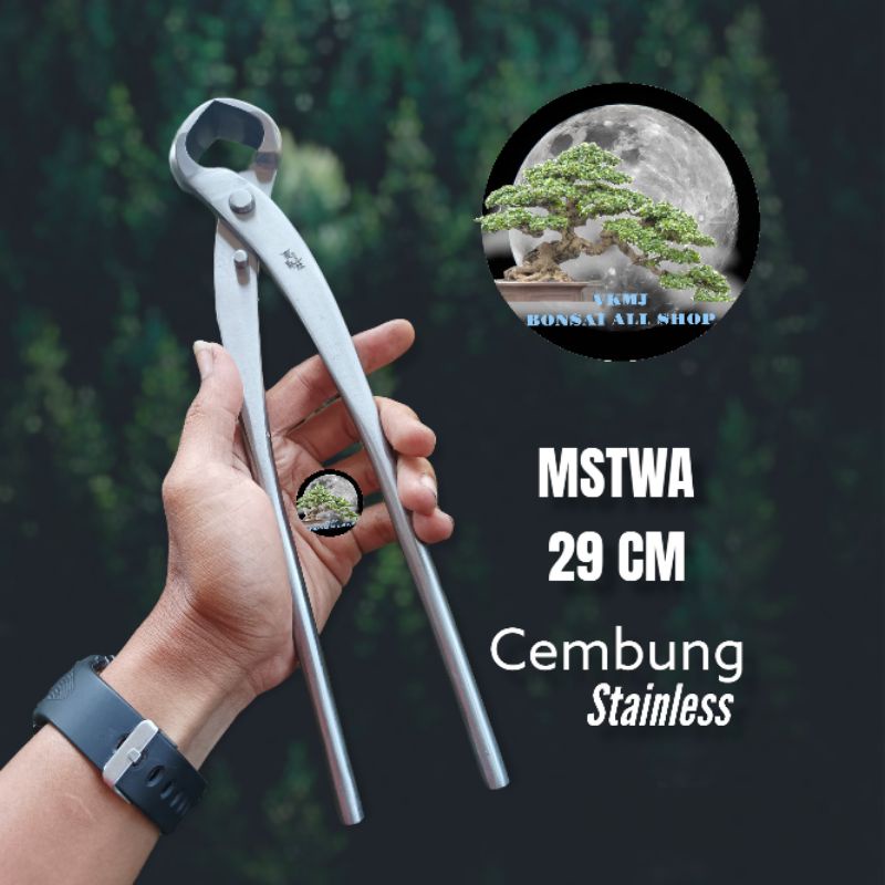 Catok/ krekut bonsai cembung premium MTSWA 29cm