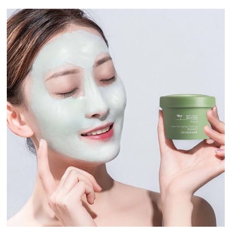 (UMU SUPPLIER) MAIGOOLE TWG GREEN TEA CLAY MASK | PORE CLEAN CLAY MASK | GREEN TEA COOLING MUD MASK MEIDIAN