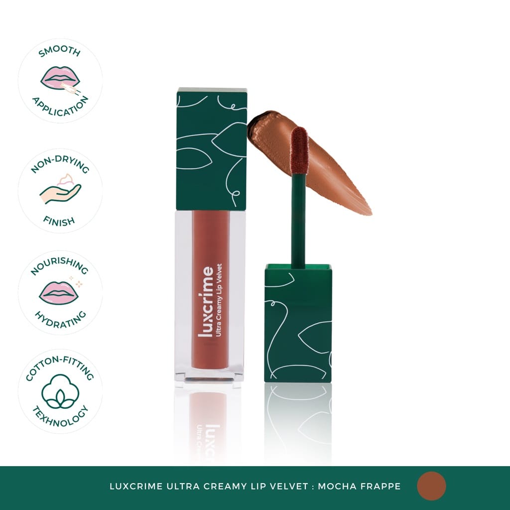 RADYSA - Luxcrime Ultra Creamy Lip Velvet - Mocha Frappe