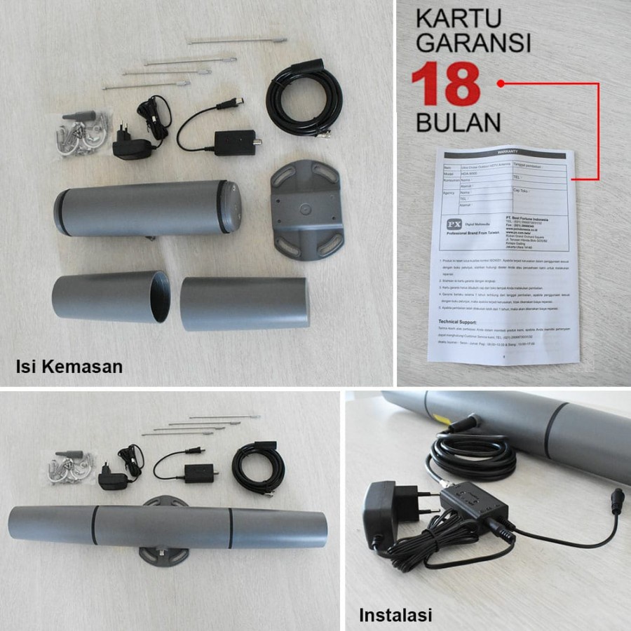 PX HDA-9000 Ultra Cruise HDTV Antena TV Digital Outdoor - GARANSI RESMi