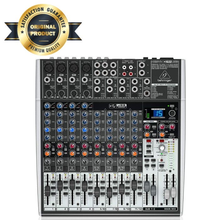 Mixer Behringer XENYX X1622 USB XENYX X 1622 USB XENYX X-1622 USB