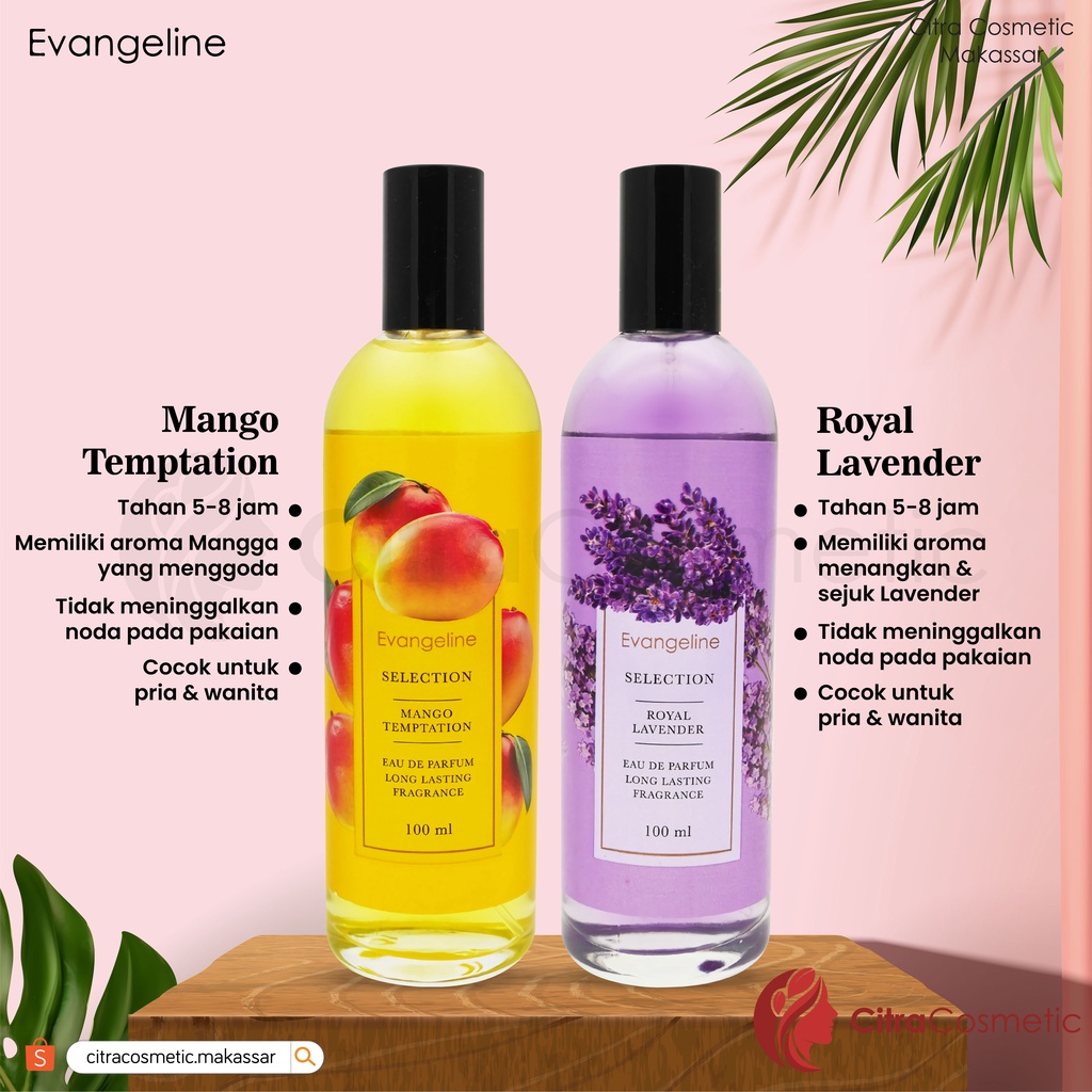 Evangeline Eau De Parfum Selection 100 Ml Series