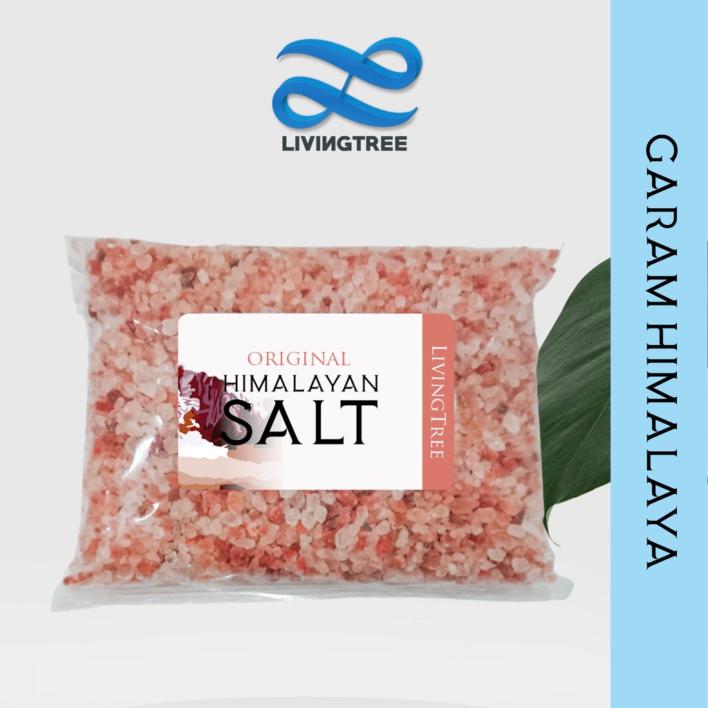 

Garam Himalaya 500 gram Kasar - Coarse Himalayan Pink Salt