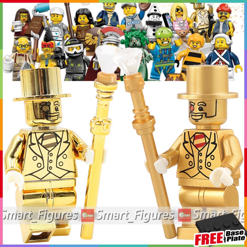 Mr.gold Mainan Koleksi Balok Bangunan Minifigures Seri Pria Dewasa PG999