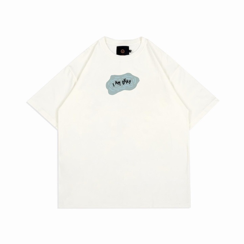 FAITH FADE DYSTOPIA - I’m Okay Oversized Tee (Broken White)