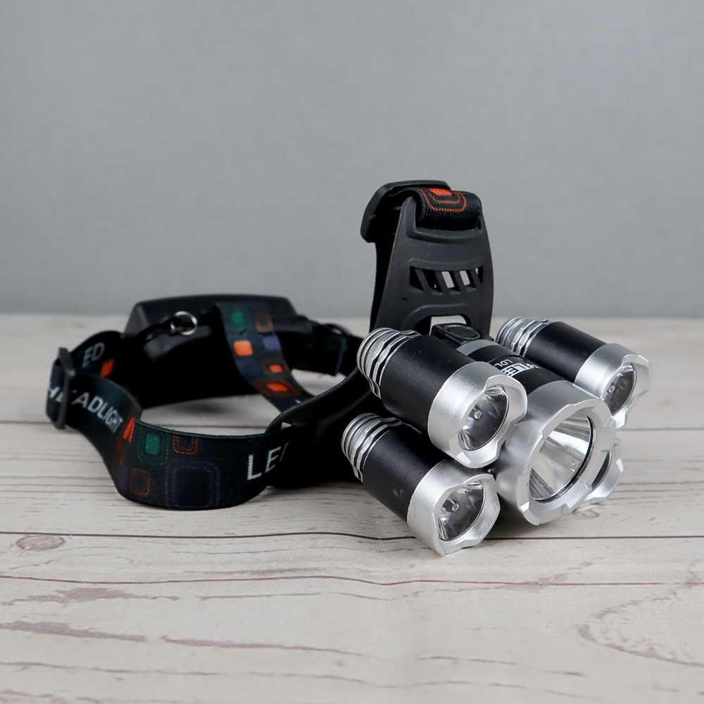 TaffLED Senter Kepala Headlamp Cree XM-L 1T6+4XPE 1600 Lumens - LDL5T