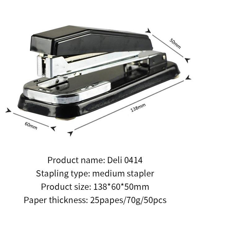 

limited Edition✔️DELI Stepler Rotatable 360° Hecter Steples Hekter Meja Putar Besar 3 Arah 24/6 & 26/6 25 Lembar|KD5