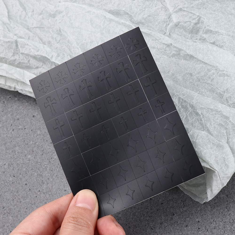 Nickolas1 Nail Art Airbrush Stensil Fashion Busur Kupu-Kupu Dekorasi Manicure Aksesoris Salon Supply DIY Desain Nail Art Template