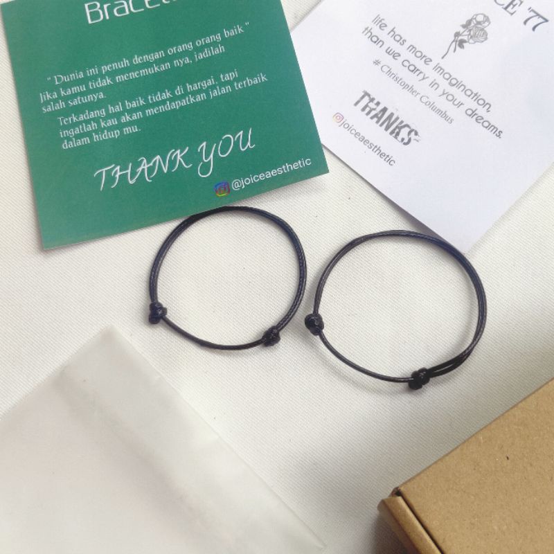 Gelang Couple Tali Simple