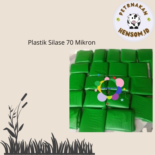 Plastik Silase 70 Mikron Sangat Tebal - Wadah Fermentasi Pakan Ternak - 10pcs