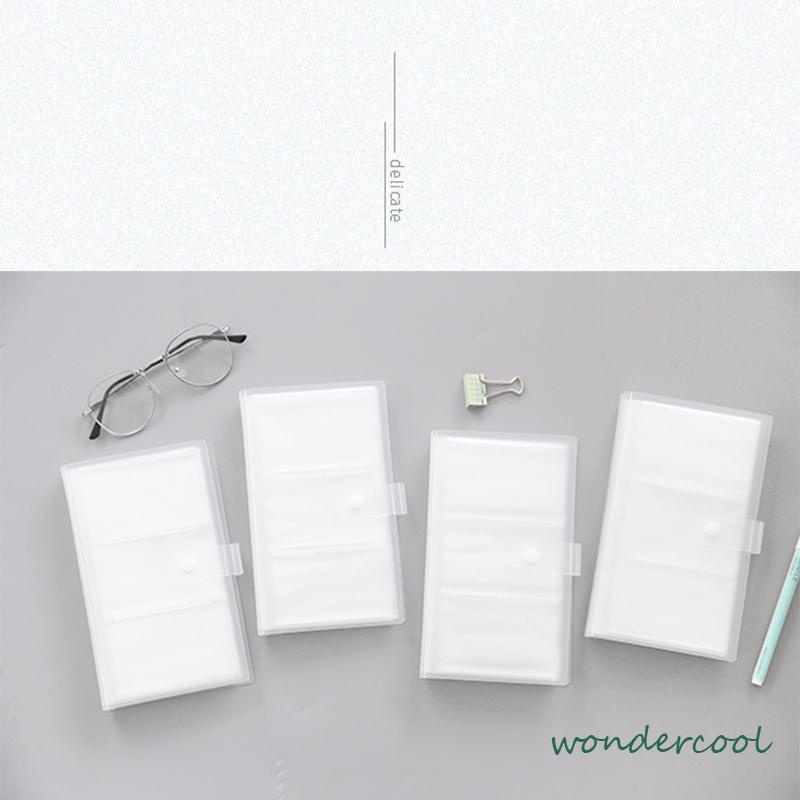 240 kartu kartu nama kursi kartu nama buku tiket film kereta api buku penyimpanan folder album foto 3 inci-Won