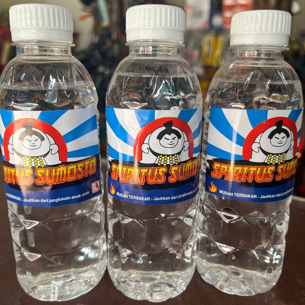 Spiritus SUMOSTO Botol kecil 330 ml / SPRITUS Bahan bakar petasan meriam
