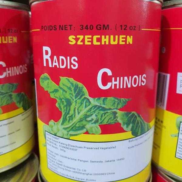 

art8e8Ds--Sayur sichuan kaleng, SZECHUEN RADIS CHINOS 340gr