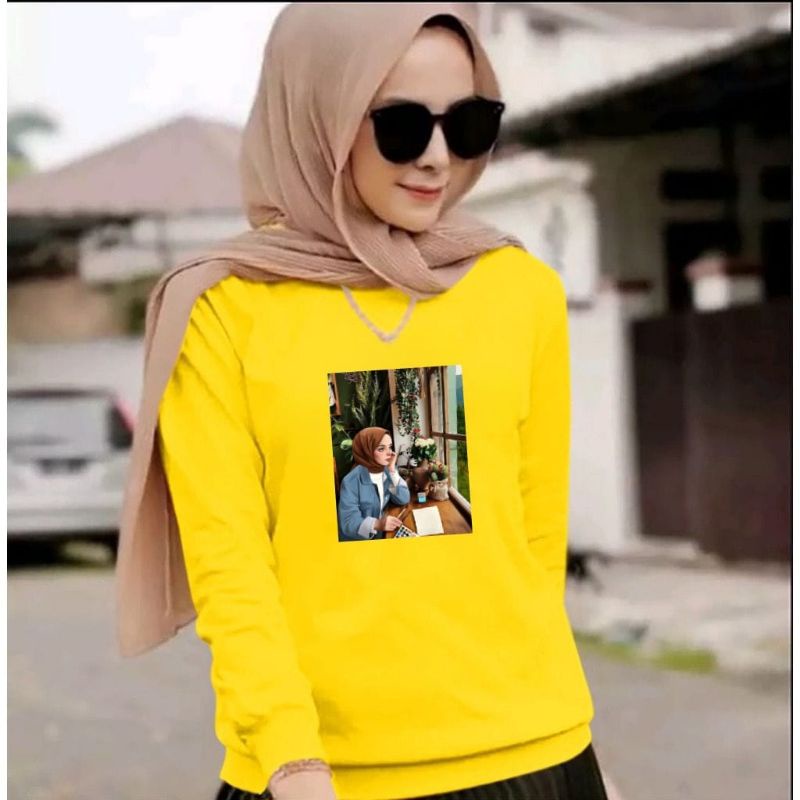 COD/DS/BAJU SWEATER HIJAB 1 (S-M-L-XL)