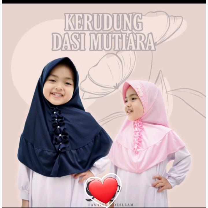 Hijab anak paud DASMUT - kerudung anak perempuan