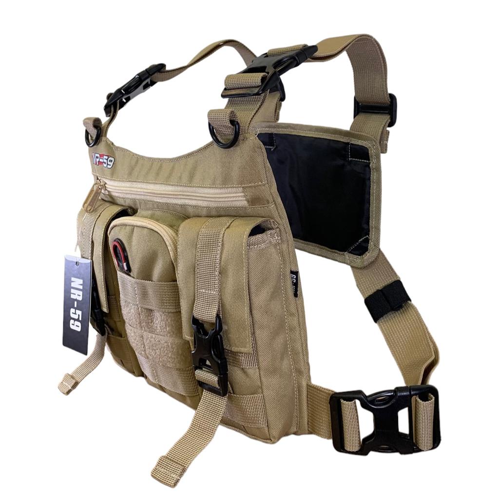TAS DADA PRIA TACTICAL / TAS DADA TACTICAL / TAS DADA / CHEST BAG / TAS DADA ARMY / TAS DADA PRIA / ORIGINAL NR-59