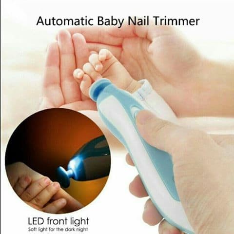 Baby Set Nail Trimmer | Gunting kuku Bayi Elektrik 6 in 1 Menicure Pedicure Automatic