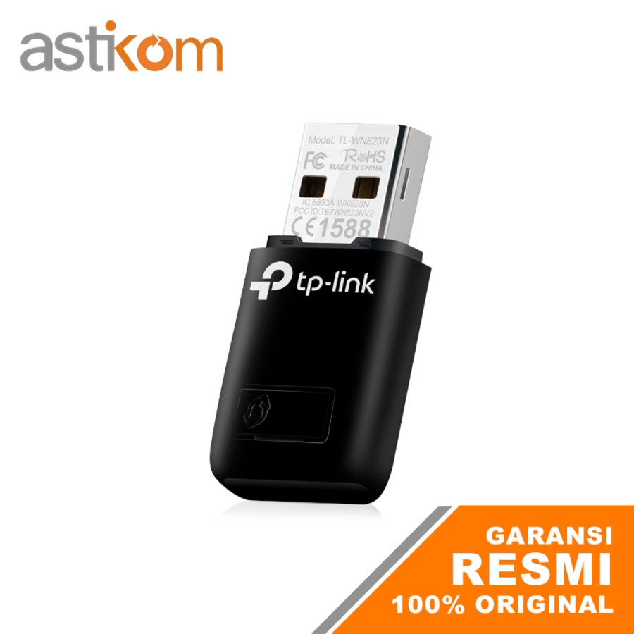 TP-LINK USB Wireless Adapter TL-WN823N (300Mbps) | By Astikom