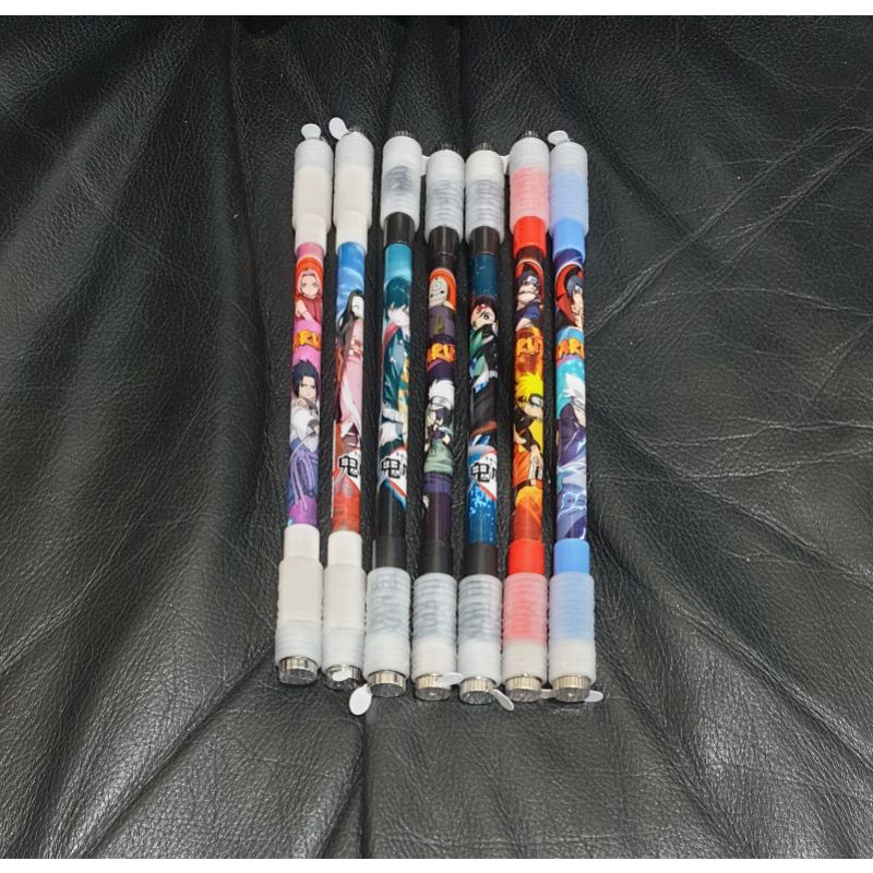 LED NARUTO SPINNING PEN / PEN PUTAR / PEN AJAIB / PEN ANTI STRESS / PEN BALANCE