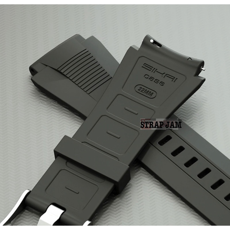 Sikai Wade Strap Amazfit Falcon 2022 - Tali Jam Tangan 22mm Rubber Silikon Premium