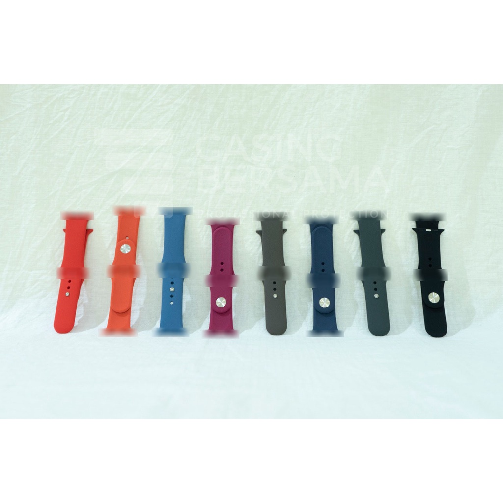 Strap Untuk 38 40 42 44 41 45mm ML Ukuran Panjang bahan silikon Strap untuk watch Tali jam tangan