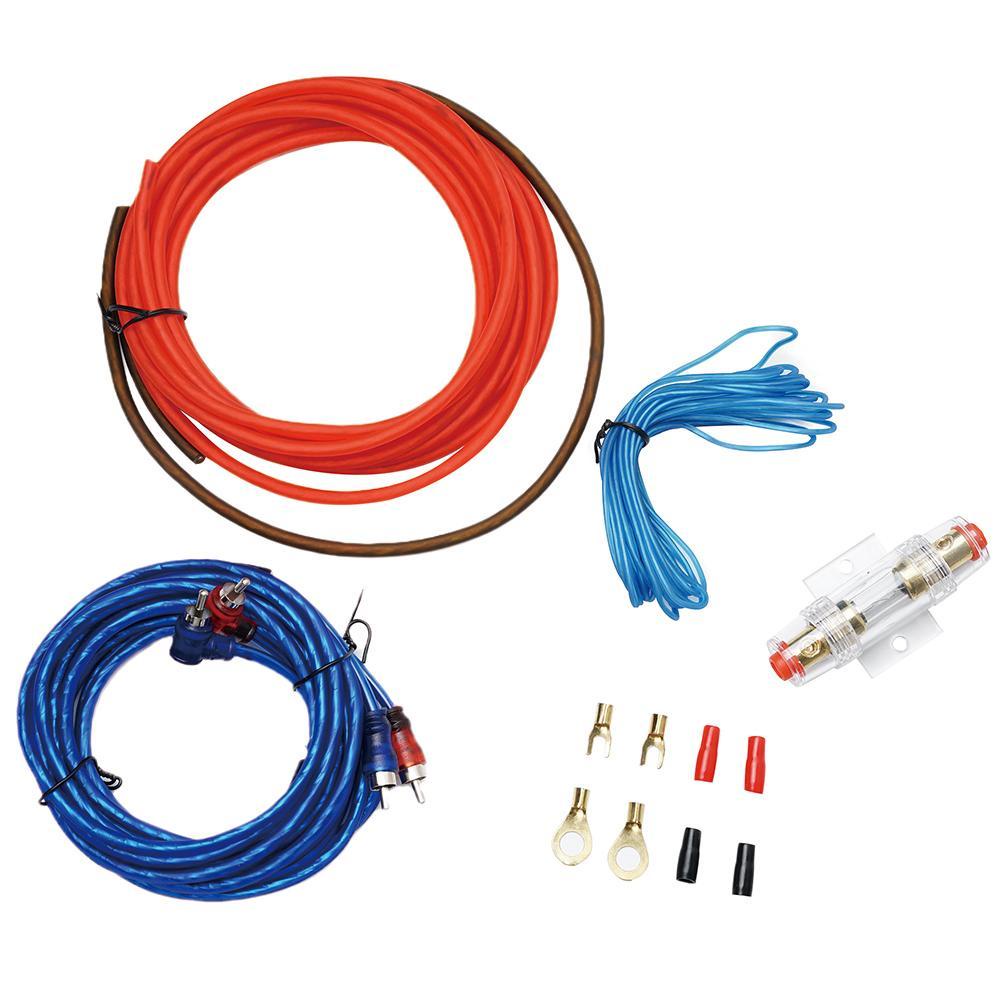 【10GA】Kit Kabel Speaker Audio Mobil/Paket Kabel Audio Mobil Full Set/Kabel Amplifier Mobil/Kit Kabel Penguat Mobil