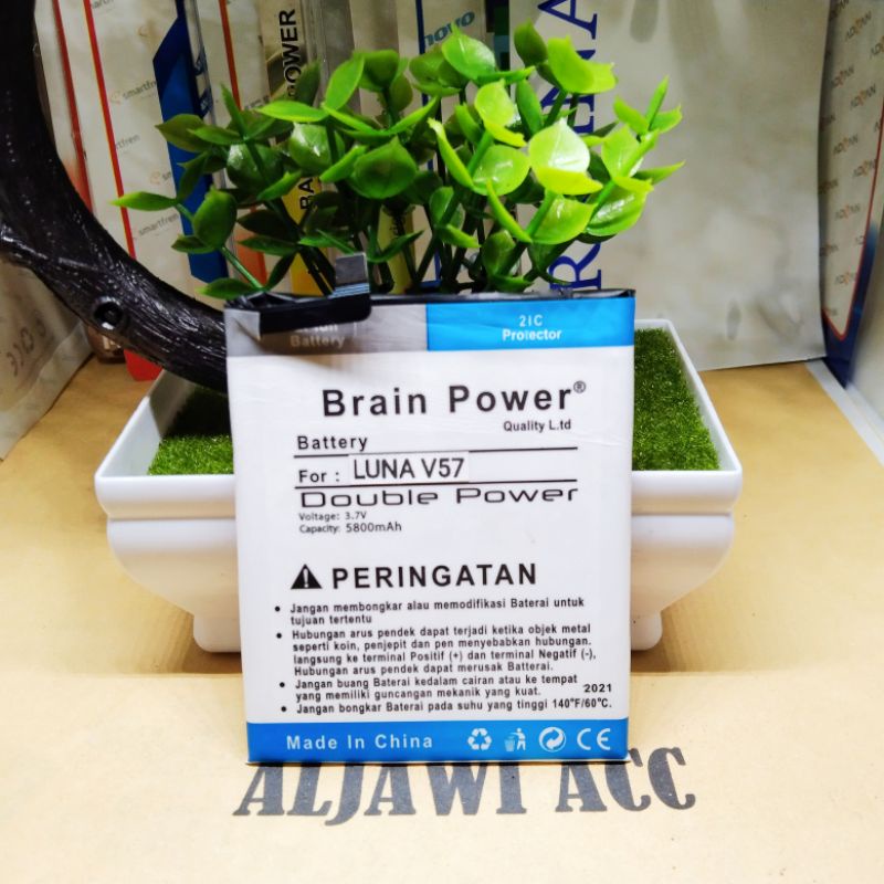Baterai Bt Batre Battery Persamaan Luna V57 V-57 Double Power Battery