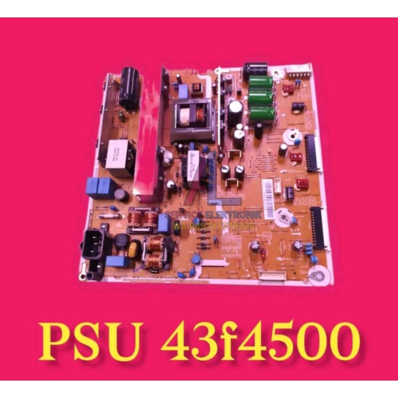 PSU plasma Samsung 43f4500. PSU PLASMA SAMSUNG 43F4500. PSU Samsung plasma 43F4500.