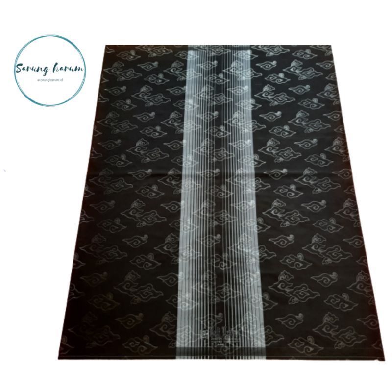 Sarung - Sarung Bali lestari - Hitam garis