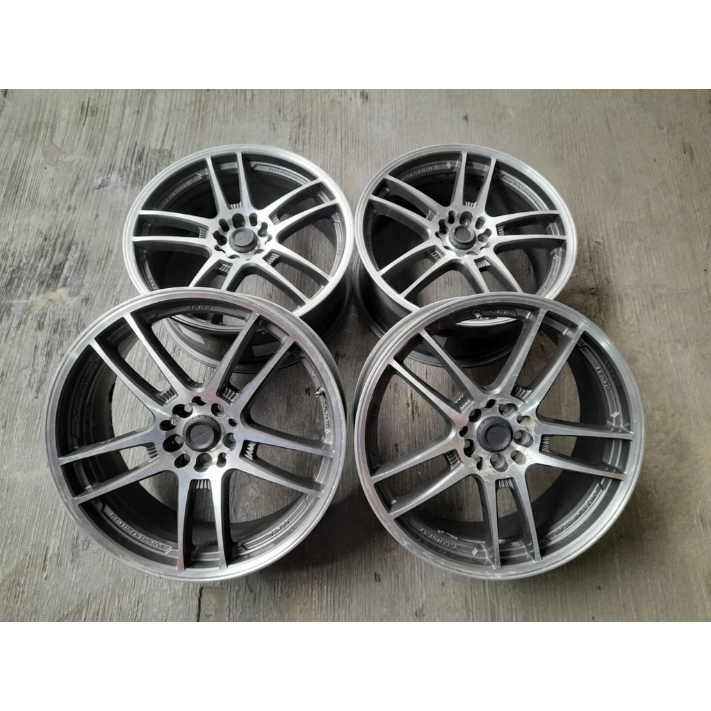 Velg Ring 18 Bekas Model Lenso Pcd 5x100-5x114,3