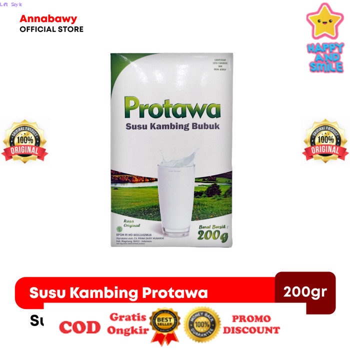 

HERBAL ASLI ORIGINAL Susu Kambing Etawa Bubuk PROTAWA Original 200gr Life Style
