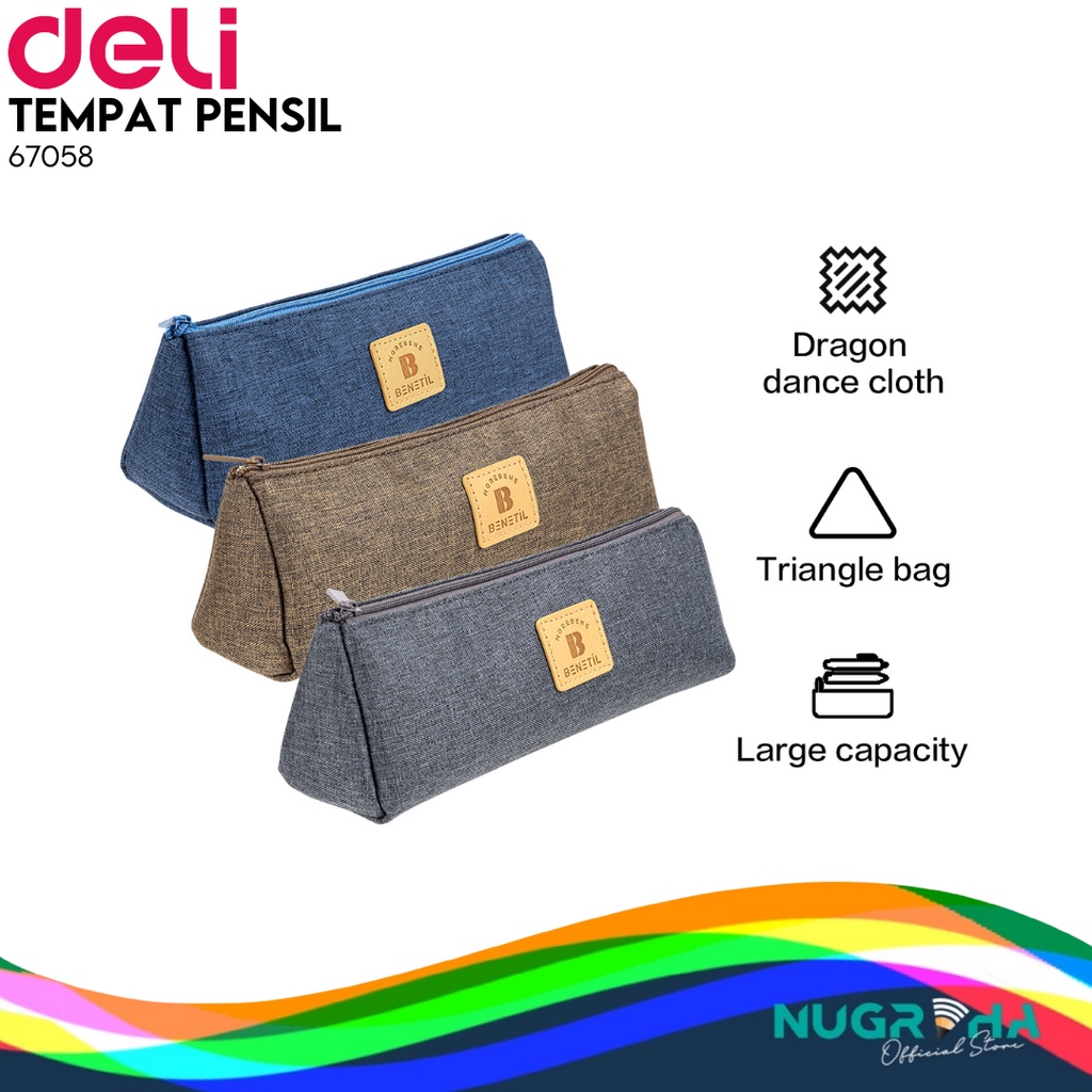 

Tempat Pensil Pouch Deli 67058