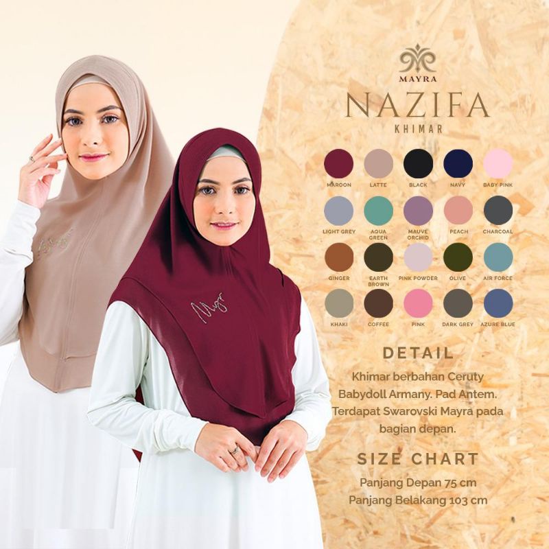 Khimar Nazifa by Mayra