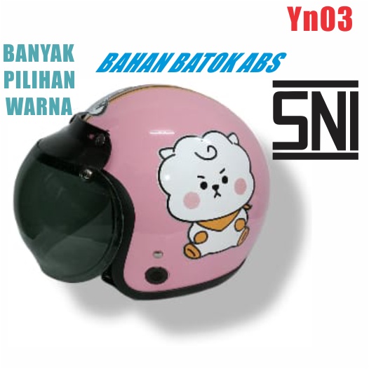 MURAH!!! HELM BOGO RETRO DEWASA YN05 CHIMMY TATA KOYA RJ CHOOKY