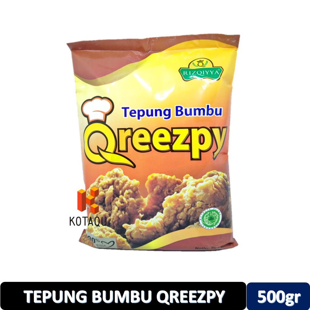 

Tepung Bumbu Qreezpy Tanpa Msg 500gr