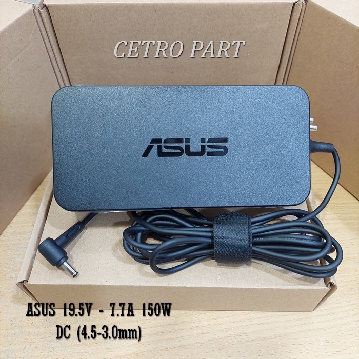 Adaptor Charger 150W Laptop Asus 19.5V - 7.7A DC : 4.5*3.0mm Jarum NEW