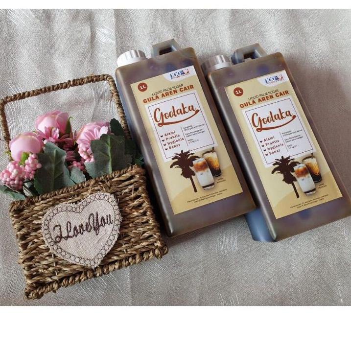 

IDT9f9E--w2fit Gula Aren Cair 1Lt GOOLAKA/ Gula Aren Asli / Superior Brown Sugar