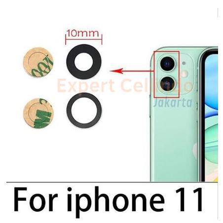 IPHONE 11 KACA KAMERA CAMERA LENSA BELAKANG IPHONE 11 LENSA ONLY