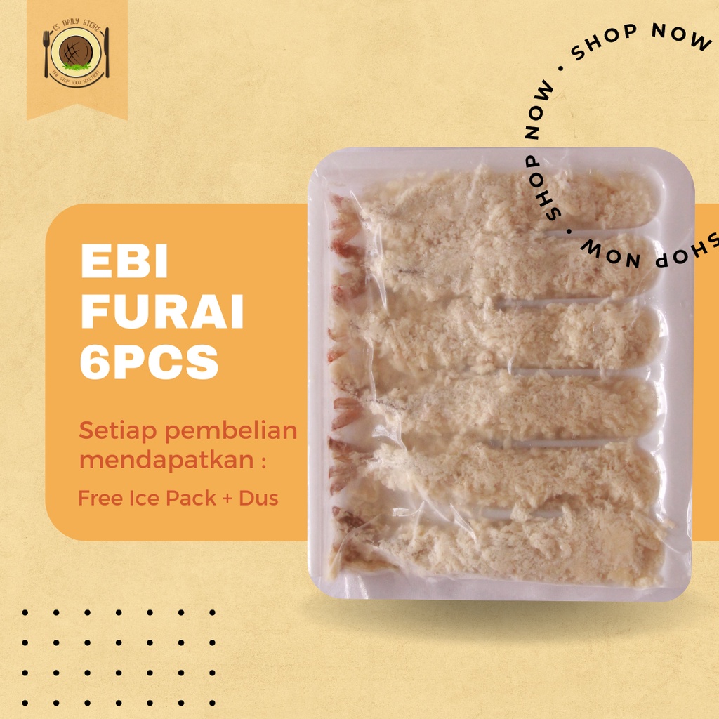 

Ebi Furai isi 6 Pcs