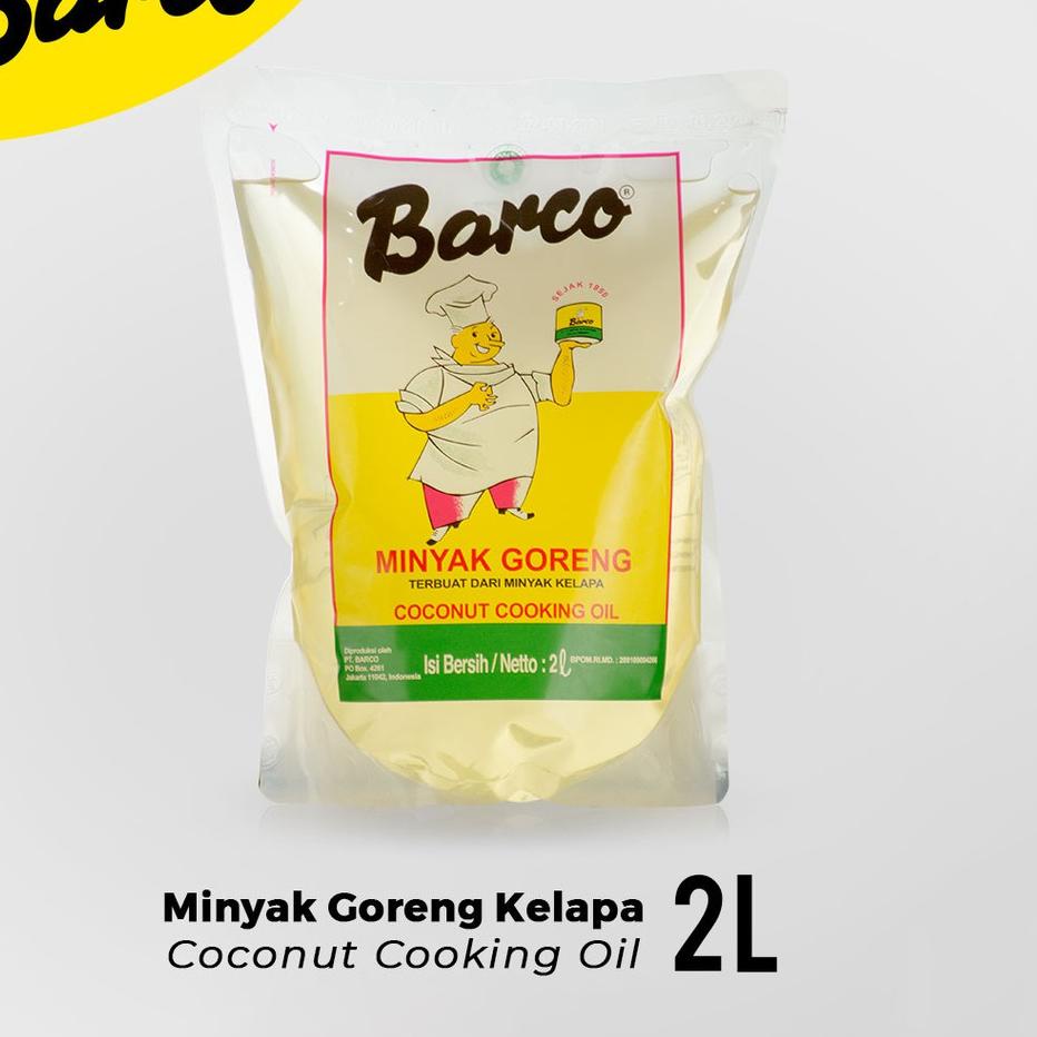 

BRANDS FESTIVAL Barco Minyak Goreng kelapa Pouch 2 ltr !!!