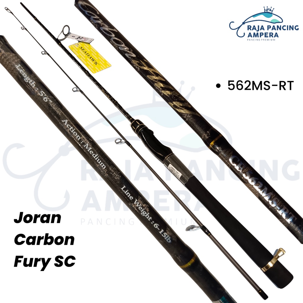 Joran Pancing Carbon Spinning SEAHAWK CARBON FURY 562 CROSS-WRAP