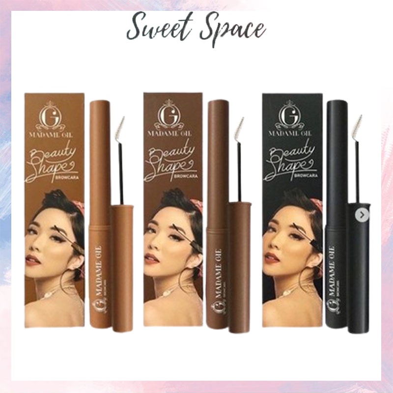 MADAME GIE BEAUTY SHAPE BROWCARA MAKEUP MASCARA ALIS [SWEETSPACE]