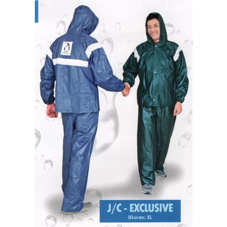 Jas hujan PENGUIN jacket celana EXCLUSIVE XL - jas hujan stelan - jas hujan pinguin murah