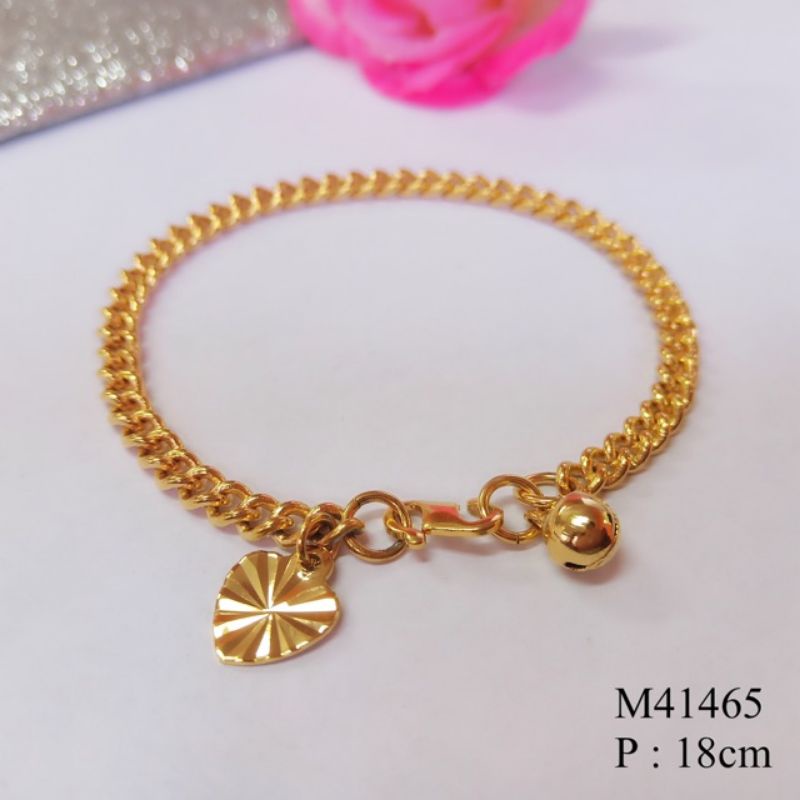 GELANG RANTE EMAS MUDA kadar 15% (3,2 gram)