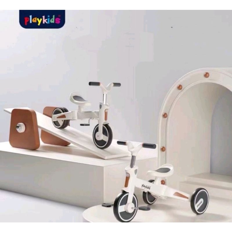 Sepeda Anak Baby Playkids/Blance Bike Lipat 5 in1 Tongkat Dorongan kontrol