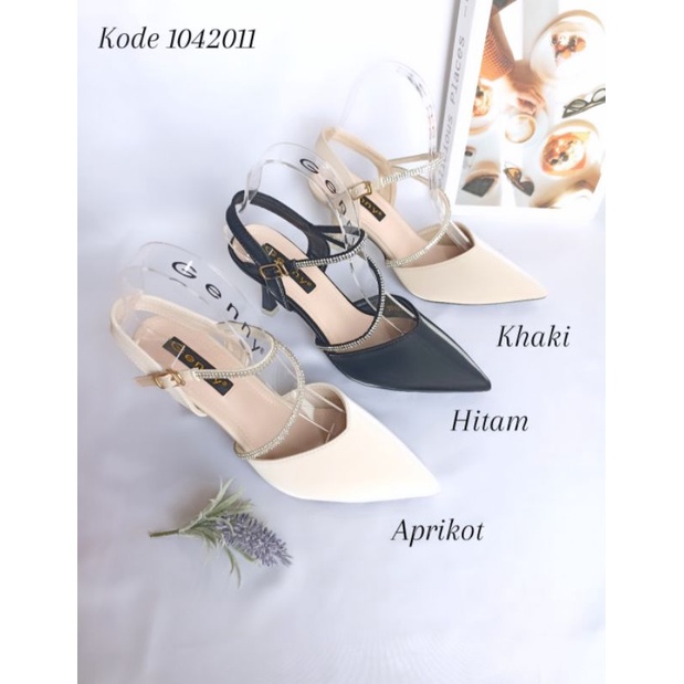 Genny Sepatu Heels Wanita 7cm (0242042) (1042011)