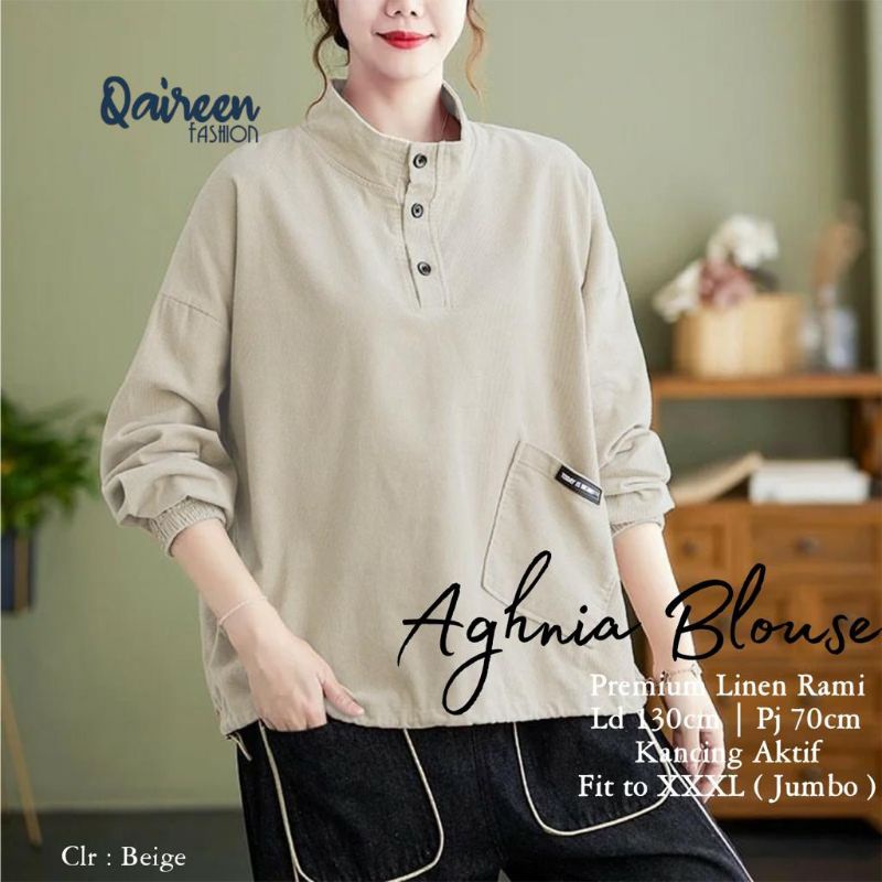 AGHNIA BLOUSE WANITA TERBARU