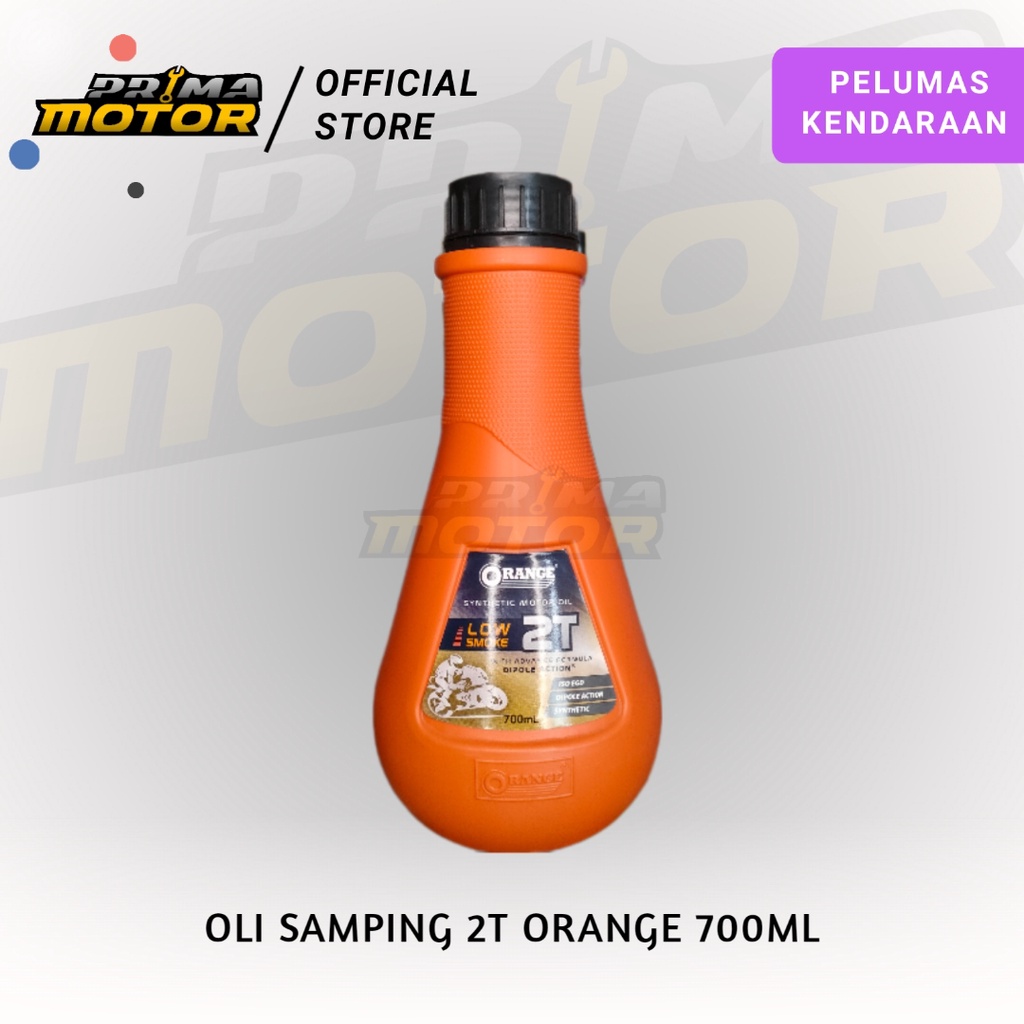Oli samping / Oli 2 tak / Oli ORANGE 2T 700ml