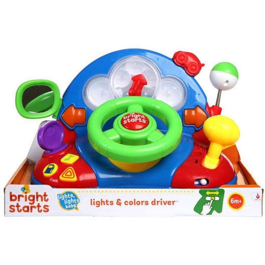 Bright Starts Lights and Colors Driver Mainan Setir Mobil