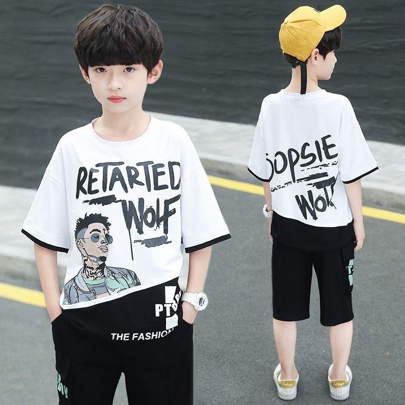 BAJU ANAK KAOS LENGAN PENDEK ATASAN KOMBINASI OPSIE TSHIRT PREMIUM